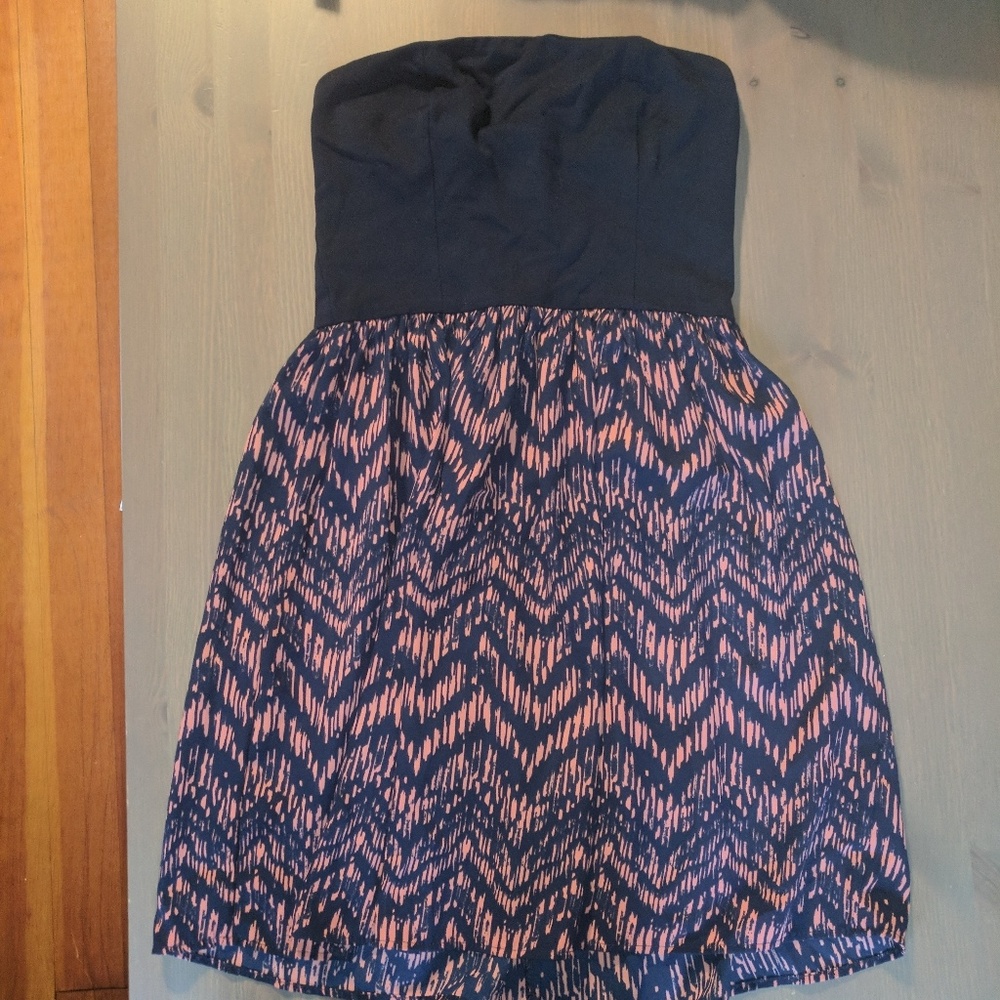 Strapless dress